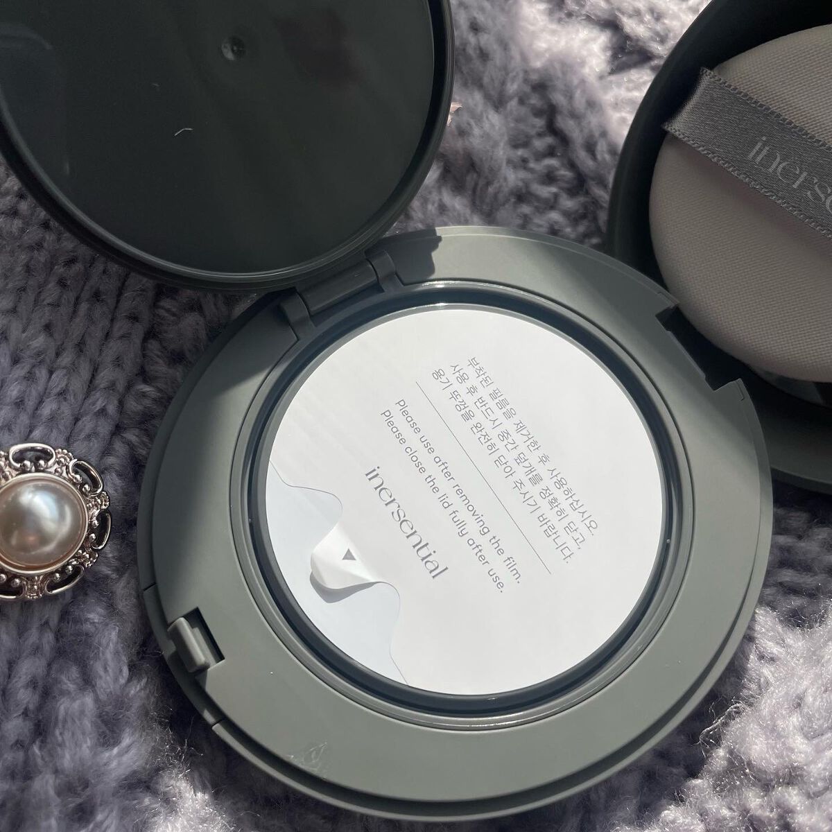 ナチュラルスキンフィットクッション/inersential/クッションファンデーションを使ったクチコミ（3枚目）