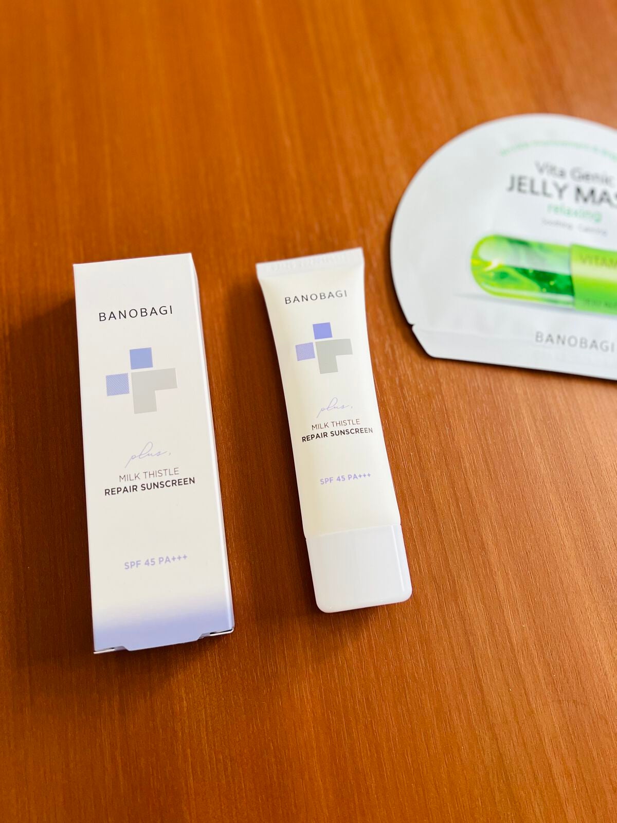 ミルクシスルリペアシカサンスクリーンプラス/BANOBAGI/日焼け止めミルクを使ったクチコミ(1枚目)