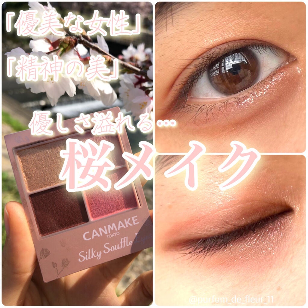 シルキースフレアイズ(マットタイプ)/キャンメイク/アイシャドウパレットを使ったクチコミ(1枚目)