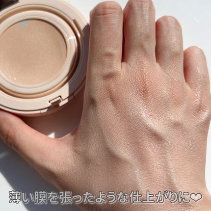 メッシュタイトアップクッション/BEAUDIANI/クッションファンデーションを使ったクチコミ(5枚目)