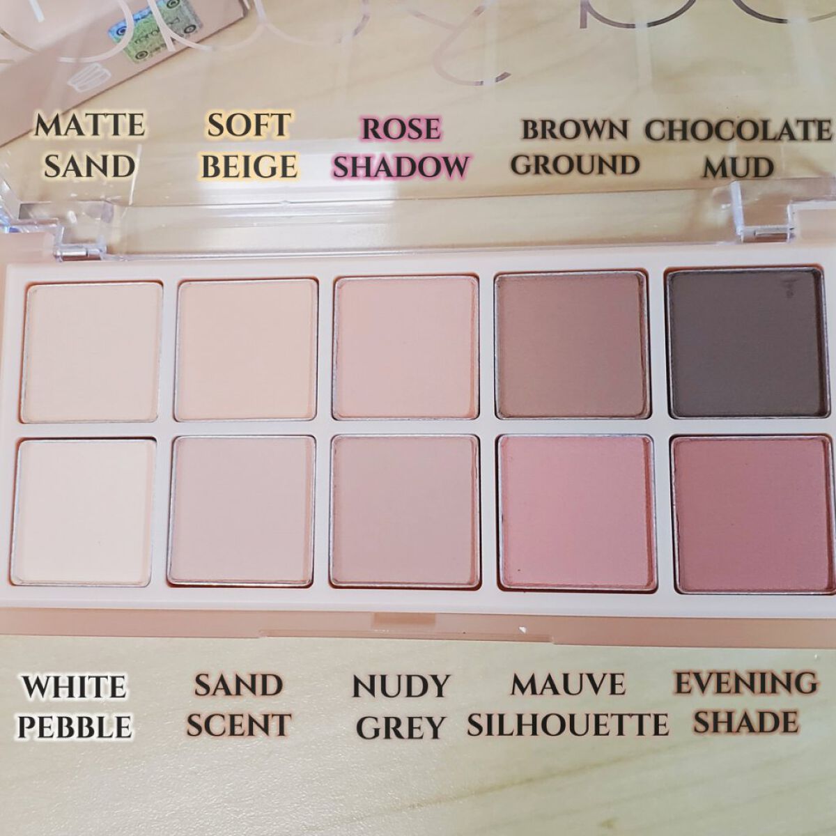 ベターザンパレット/rom&nd/アイシャドウパレットを使ったクチコミ（2枚目）