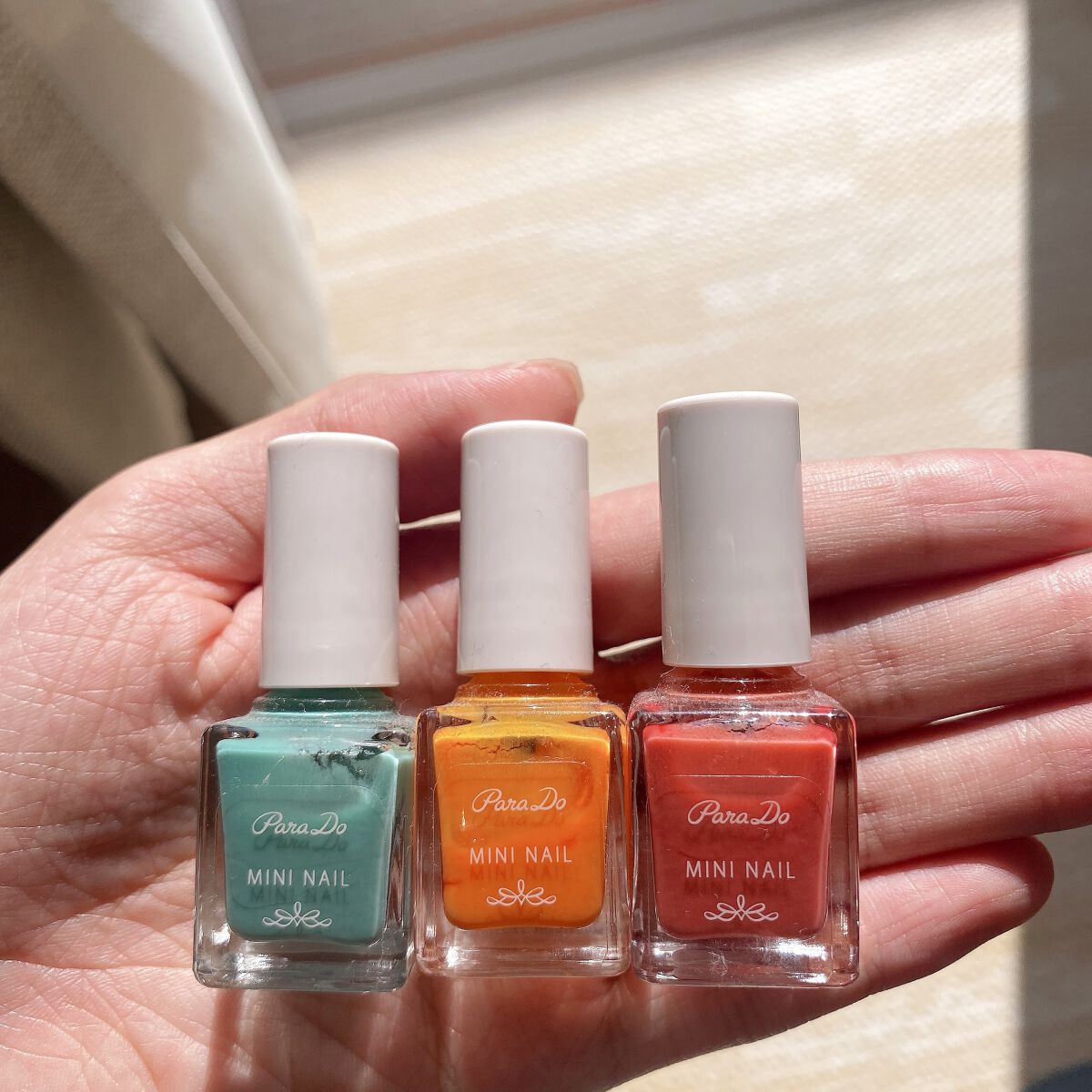ミニネイル/パラドゥ/マニキュアを使ったクチコミ(1枚目)