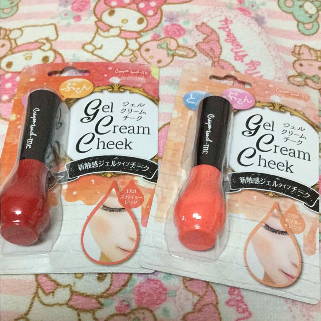 ジェルクリームチーク/キャンドゥ/ジェル・クリームチークを使ったクチコミ（1枚目）