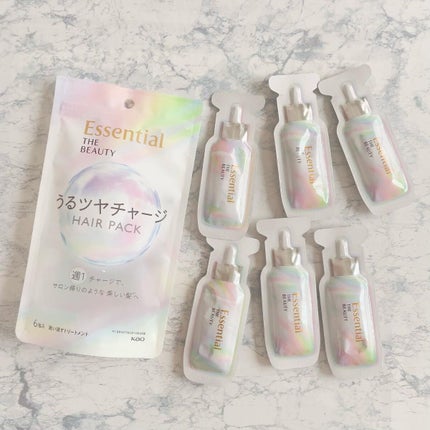 ザビューティ うるツヤチャージヘアパック/エッセンシャル/ヘアマスク・ヘアパックを使ったクチコミ(3枚目)