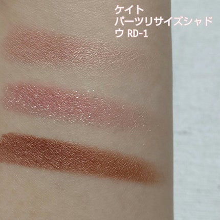 パーツリサイズシャドウ/KATE/アイシャドウパレットを使ったクチコミ(4枚目)