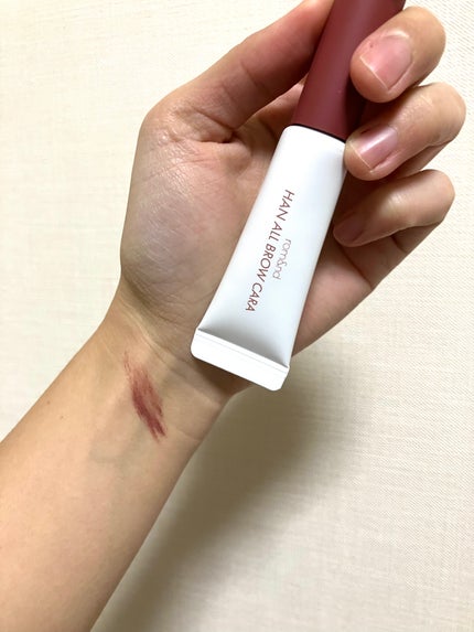 ハンオールブロウカラ/rom&nd/眉マスカラを使ったクチコミ(3枚目)