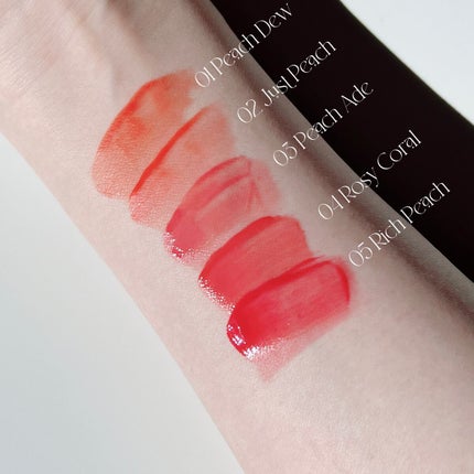 ウォーターブラーティント/dasique/リップティントを使ったクチコミ(4枚目)