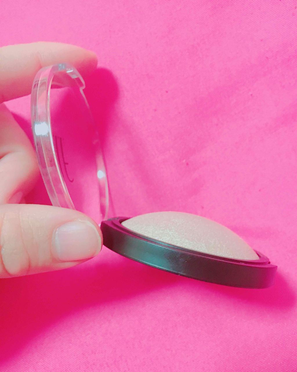 ベイクドハイライター/e.l.f. Cosmetics/パウダーハイライトを使ったクチコミ(2枚目)