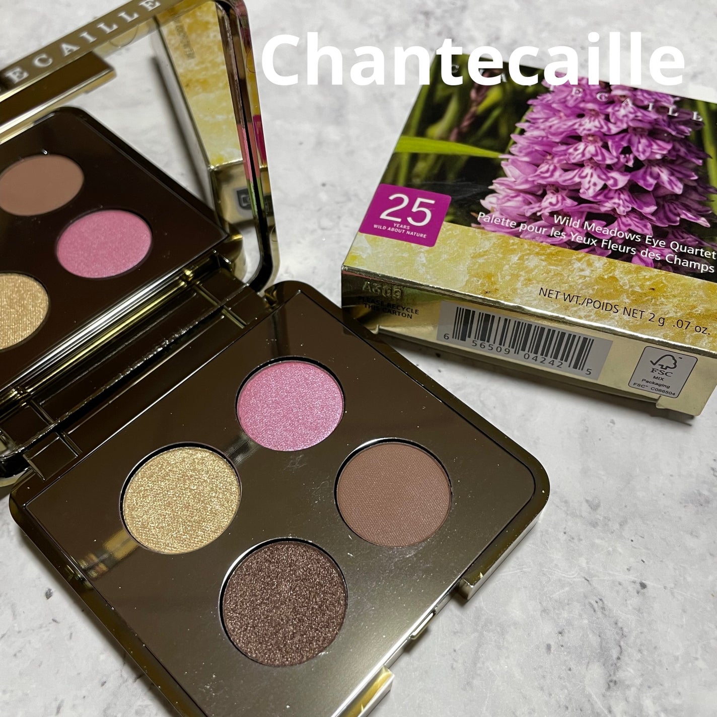 Wild Meadows Eye Quartet/シャンテカイユ/アイシャドウパレットを使ったクチコミ(1枚目)