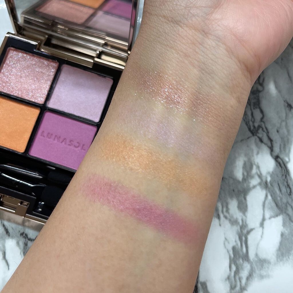 アイカラーレーション/LUNASOL/アイシャドウパレットを使ったクチコミ(5枚目)