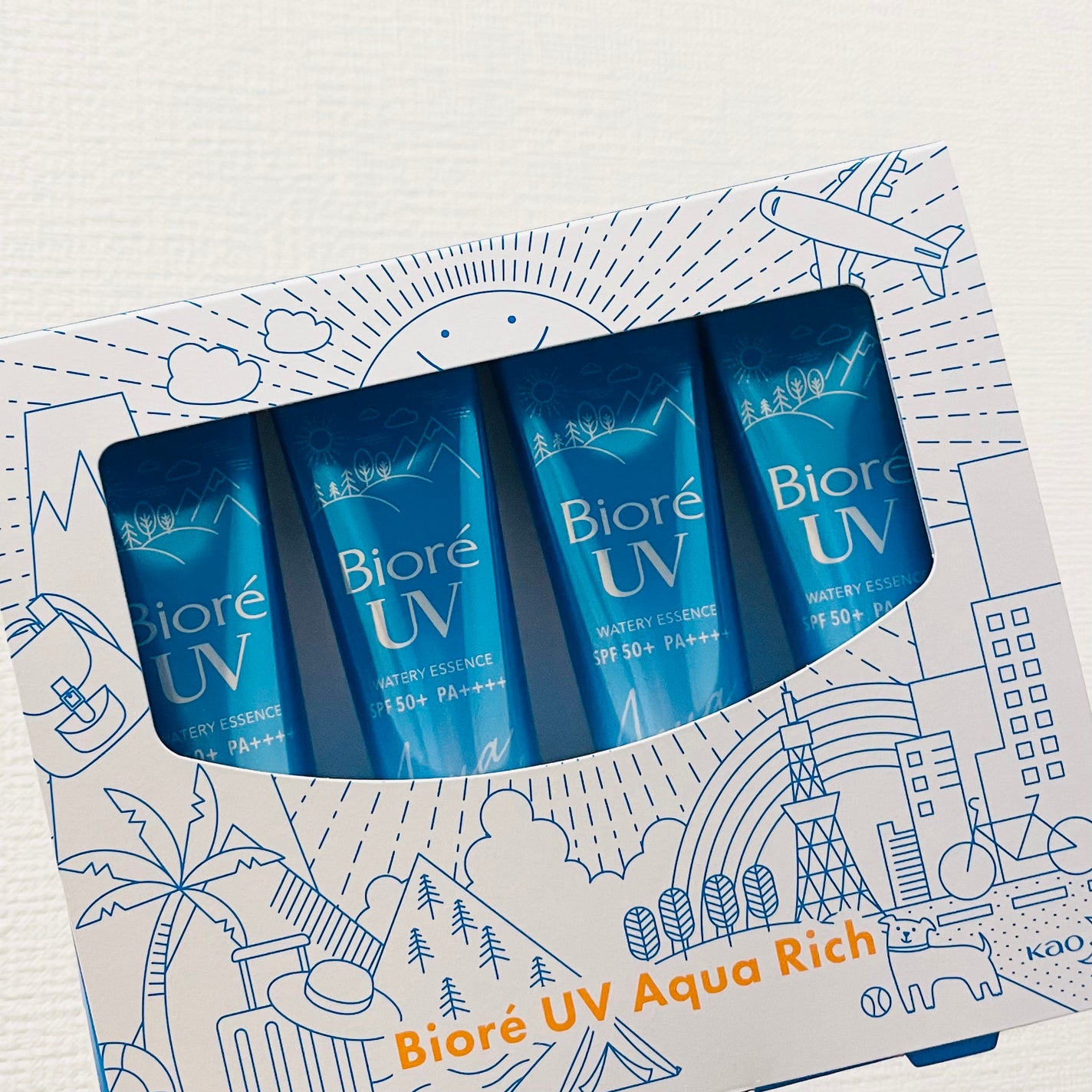 ビオレUV アクアリッチ ウォータリーエッセンス/ビオレ/日焼け止めローションを使ったクチコミ(1枚目)