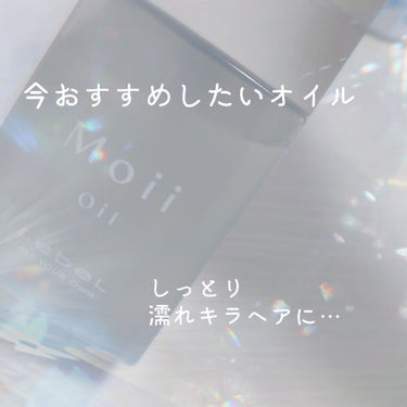 Moii Oil/LebeL/ヘアオイルを使ったクチコミ（1枚目）