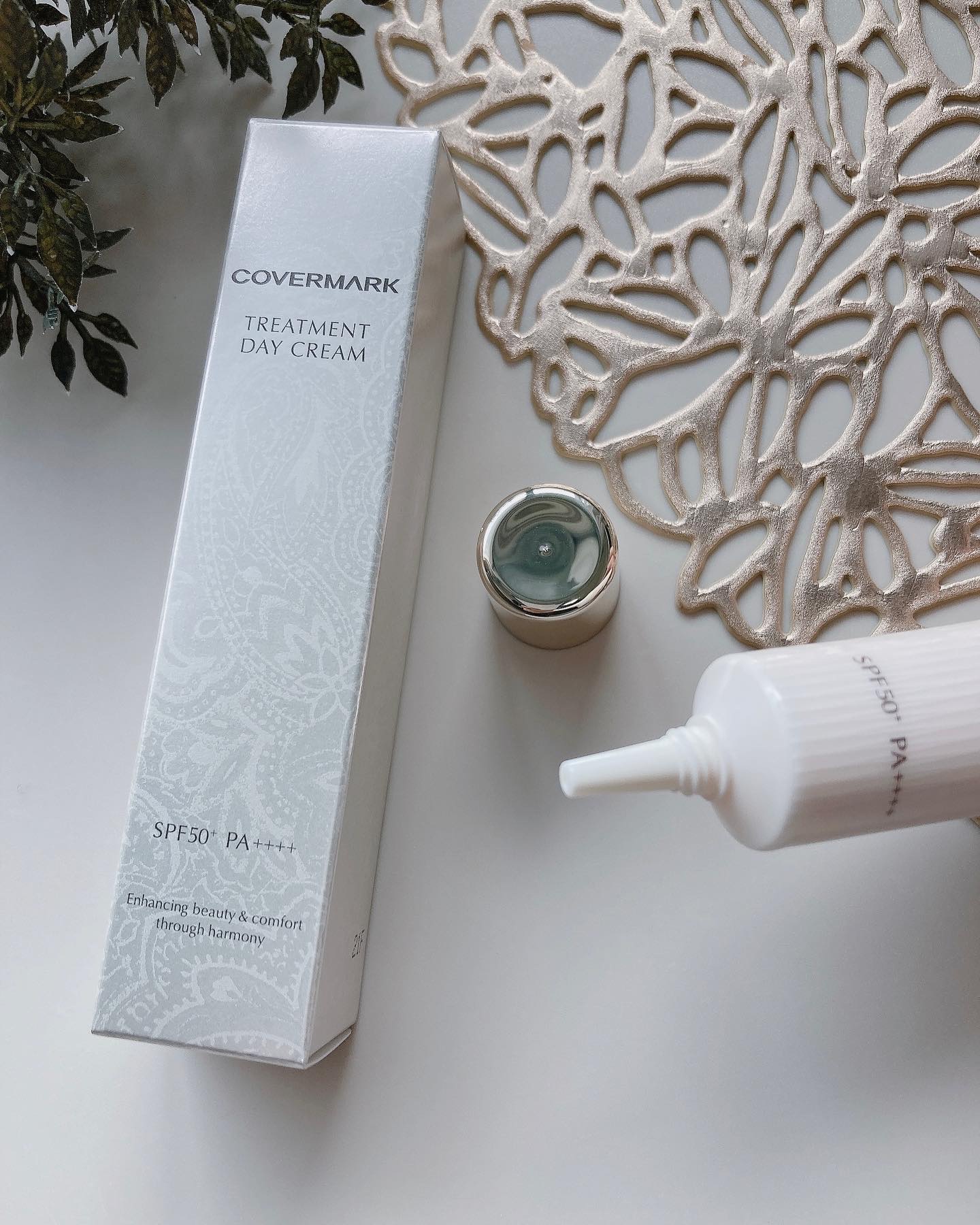 トリートメント デイ クリーム/COVERMARK/日焼け止めクリームを使ったクチコミ（2枚目）