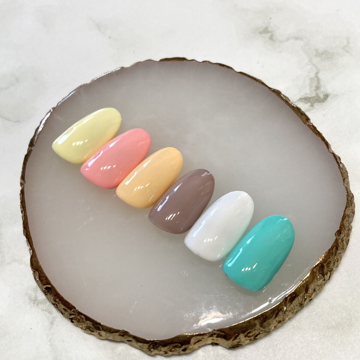 ジェルネイル6色セット/meanail/ジェルネイルを使ったクチコミ（2枚目）