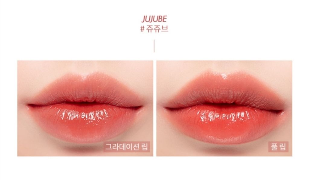 ジューシーラスティングティント/rom&nd/リップティントを使ったクチコミ（3枚目）