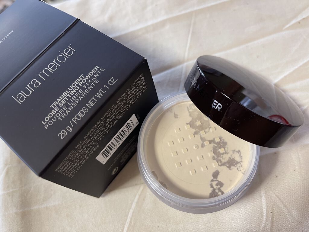 ルースセッティングパウダー トランスルーセント/ローラ メルシエ/ルースパウダーを使ったクチコミ（3枚目）