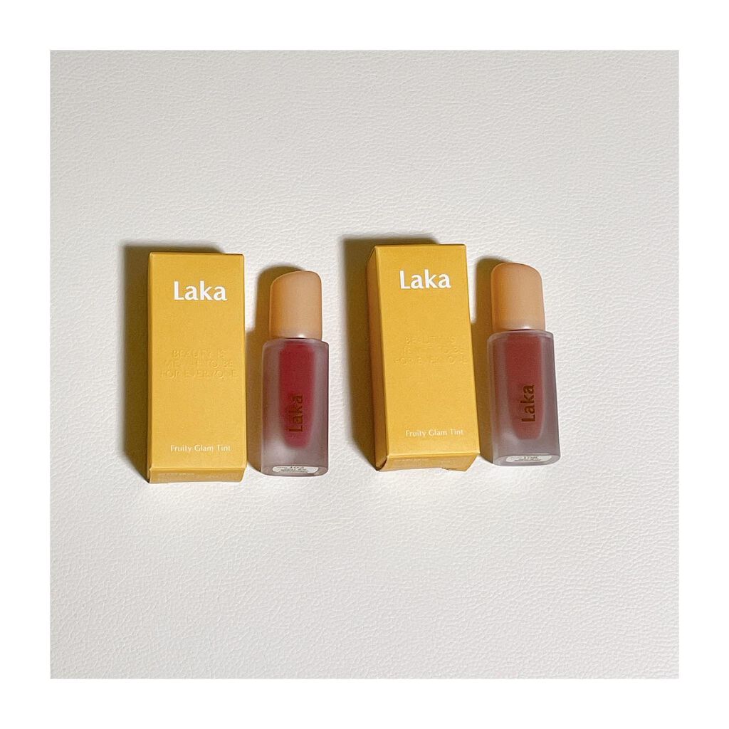 フルーティーグラムティント/Laka/リップティントを使ったクチコミ(1枚目)