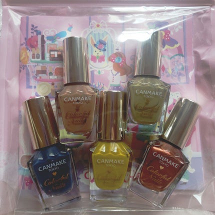 カラフルネイルズ/キャンメイク/マニキュアを使ったクチコミ(1枚目)