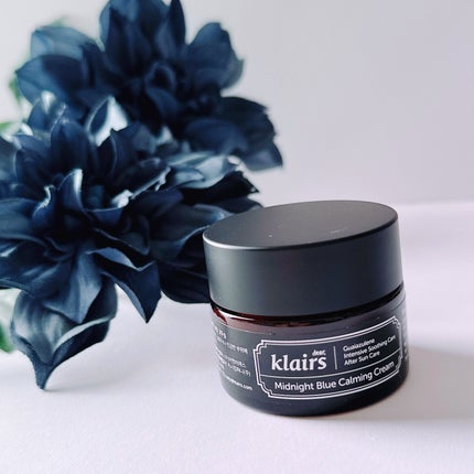 ミッドナイトブルーカーミングクリーム/Klairs/フェイスクリームを使ったクチコミ(1枚目)