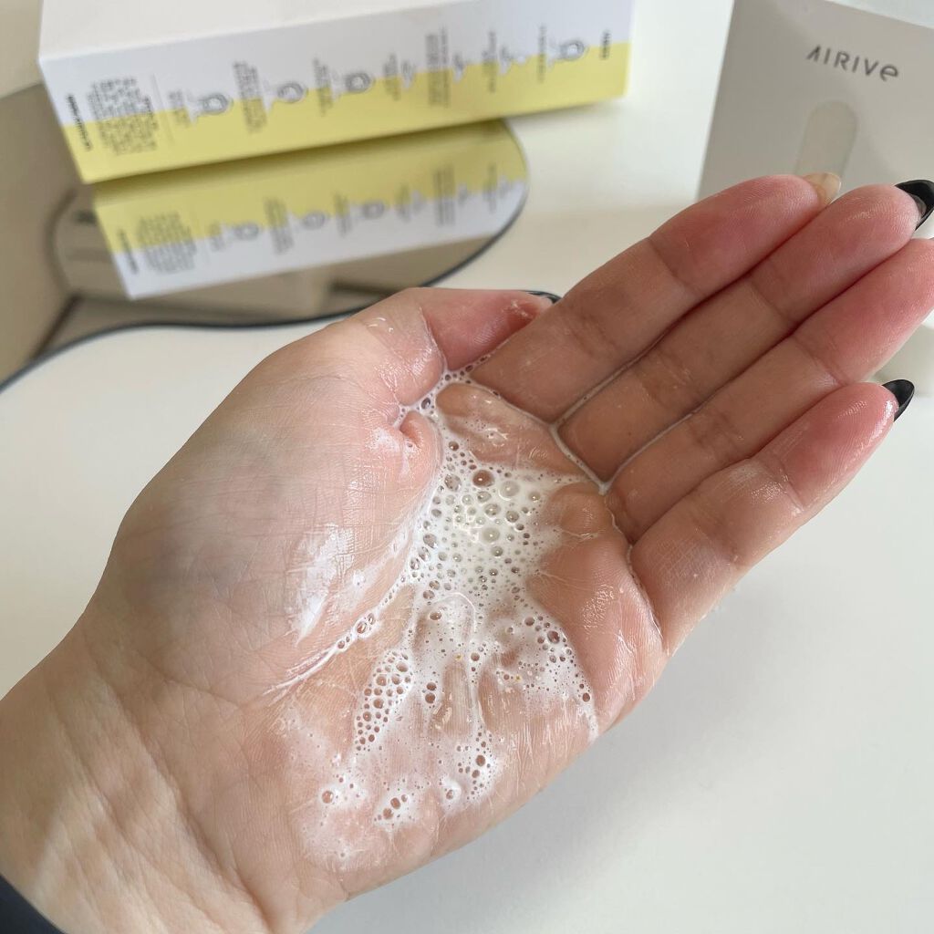 haruka -韓国コスメ- on LIPS 「【AIRIVE】AIRYSKINSPACLANSERBRIGH..」(4枚目)