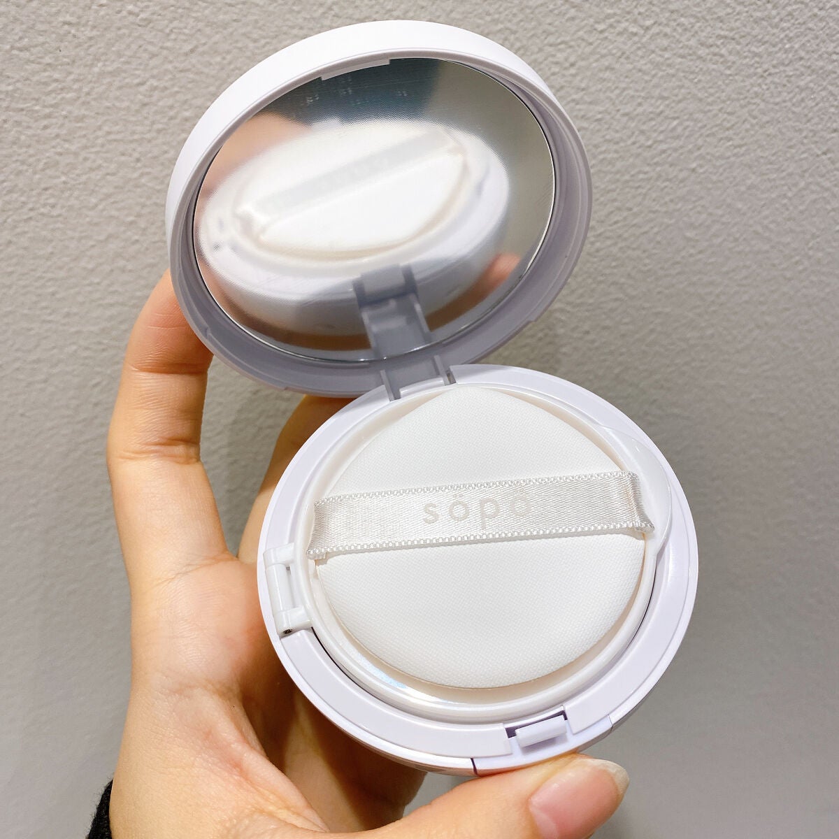 クッションファンデ/sopo/クッションファンデーションを使ったクチコミ(2枚目)