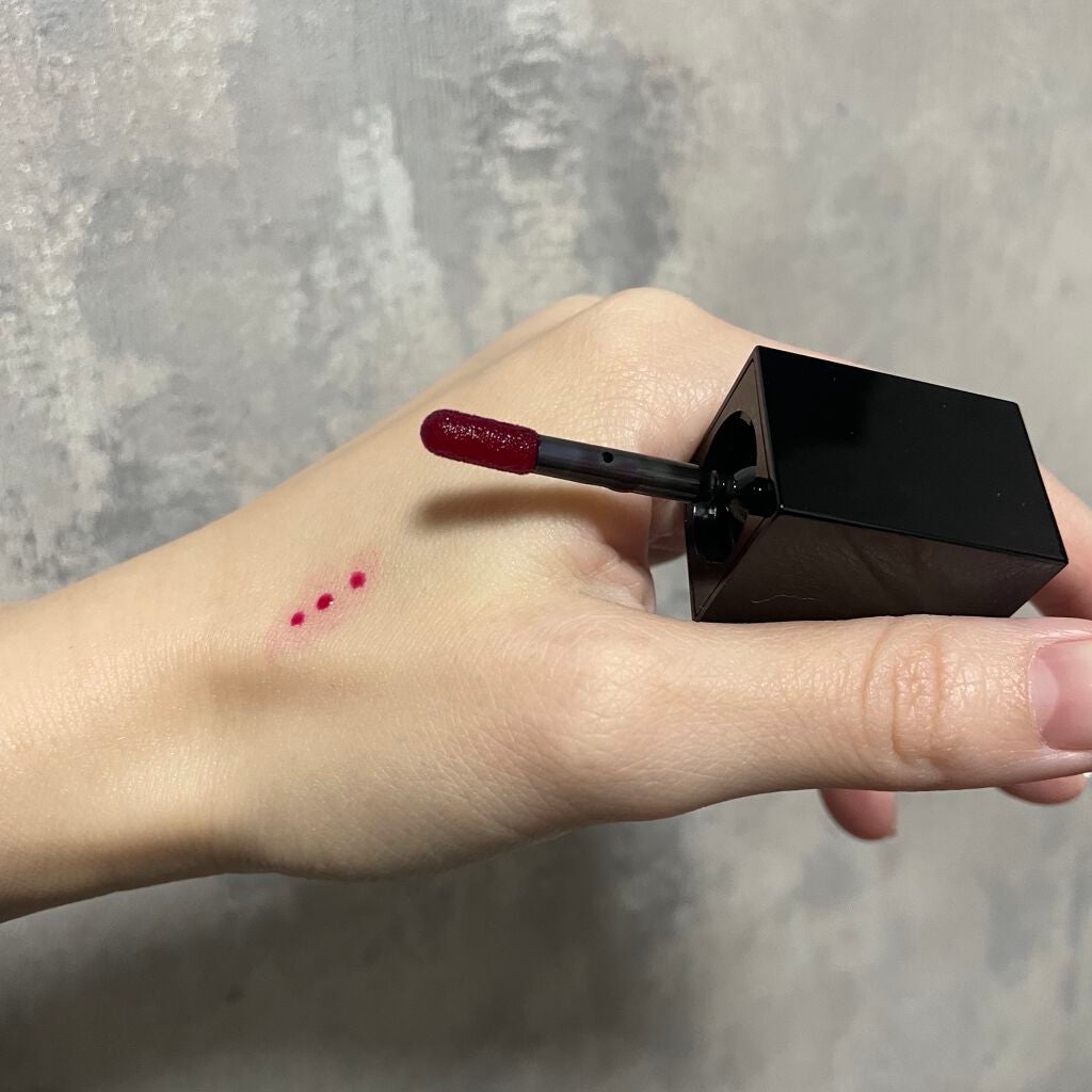 チーク ティント <ウォータリーチーク>/ADDICTION/リキッドチークを使ったクチコミ(3枚目)