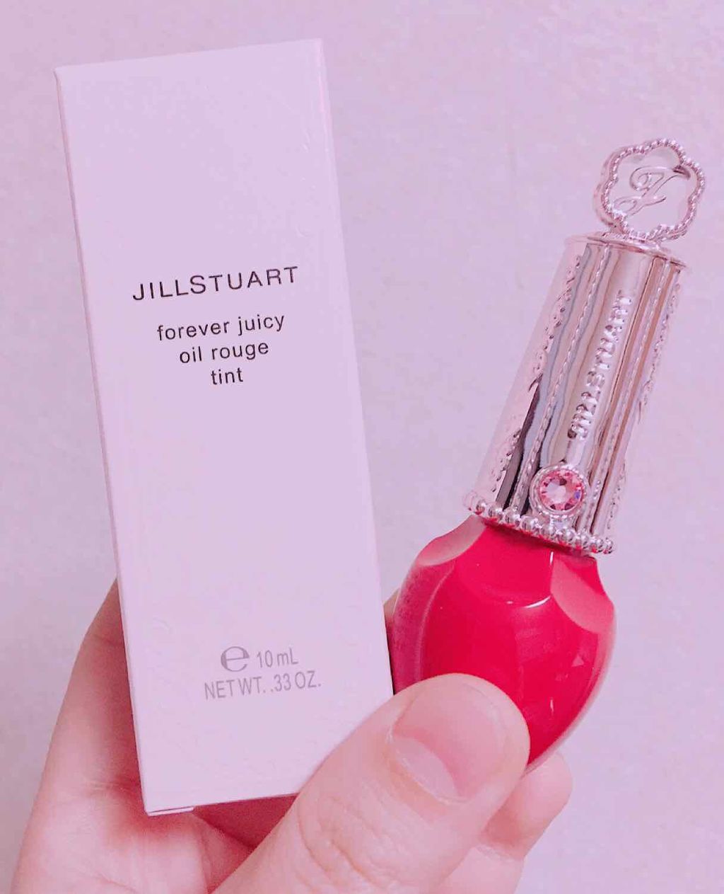 フォーエヴァージューシー オイルルージュ/JILL STUART/口紅を使ったクチコミ(2枚目)