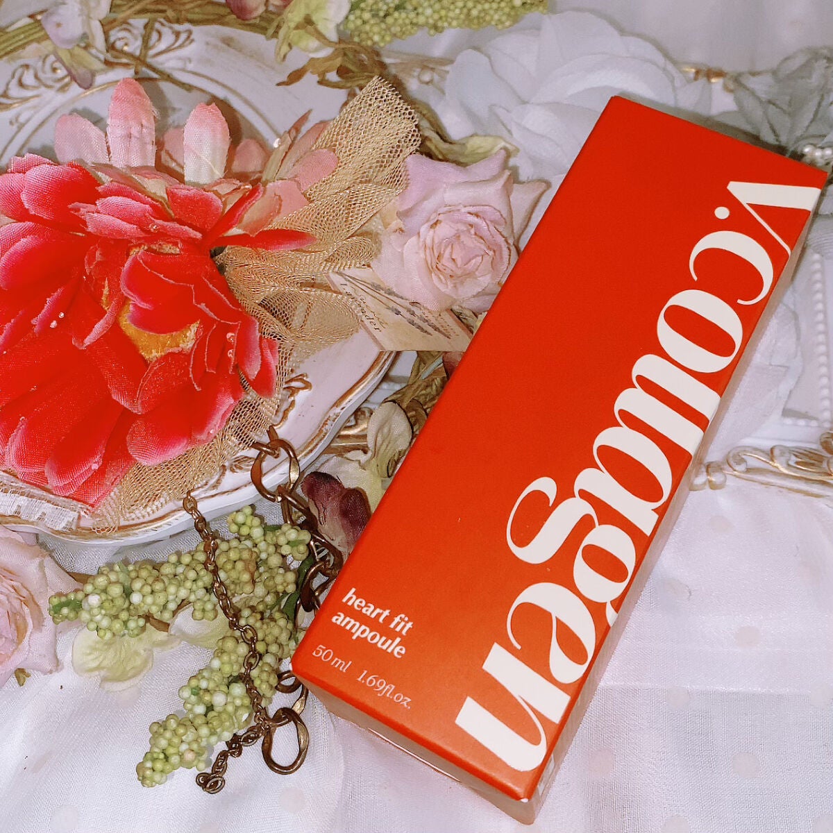 Vコラーゲン ハートフィットアンプル/manyo/美容液を使ったクチコミ(5枚目)