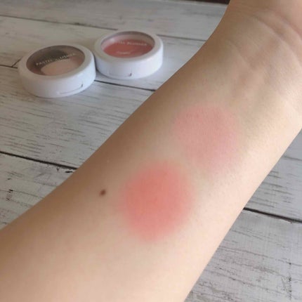 アピュー パステルブラッシャー PK03シャイなすもも/A’pieu/パウダーチークを使ったクチコミ(2枚目)