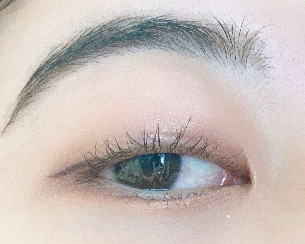 single eye color/la peau de gem./単色アイシャドウを使ったクチコミ(6枚目)