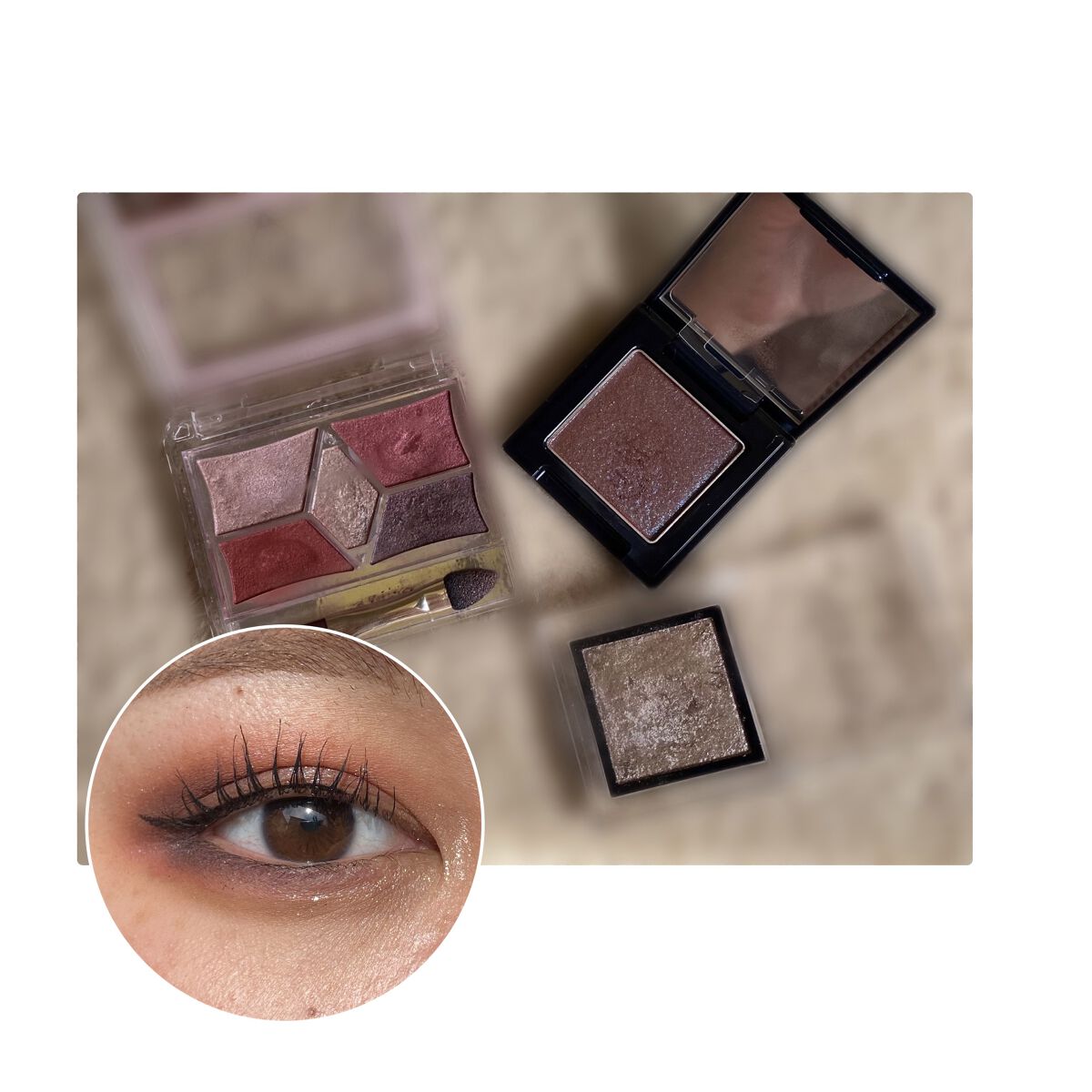 ラズル アイカラー/エレガンス ラズル /単色アイシャドウを使ったクチコミ（1枚目）