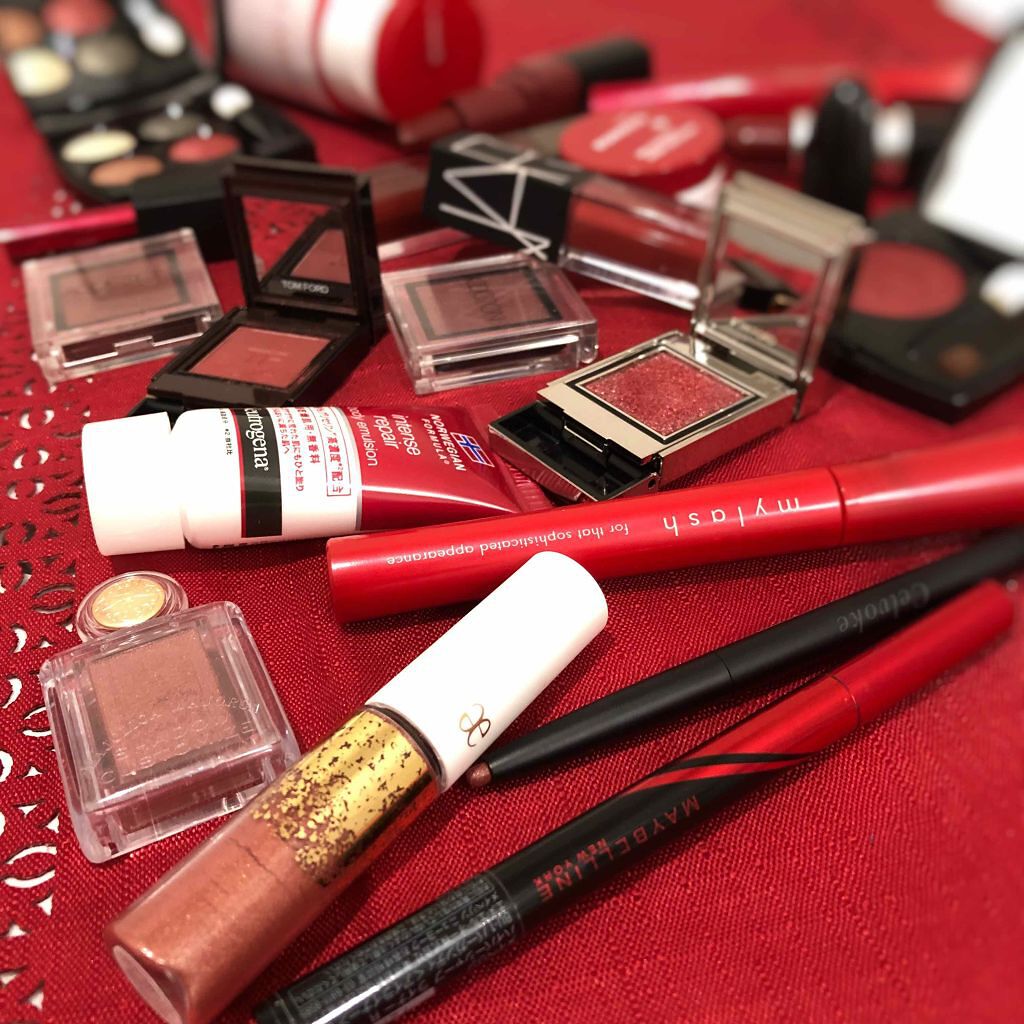 エレガンス クルーズ アイカラー ウィンドのクチコミ「久しぶりの赤大集合

#カラーメイク部
#コラボカラーメイク
#レッドメイク
#りお赤 を名乗.....」（1枚目）