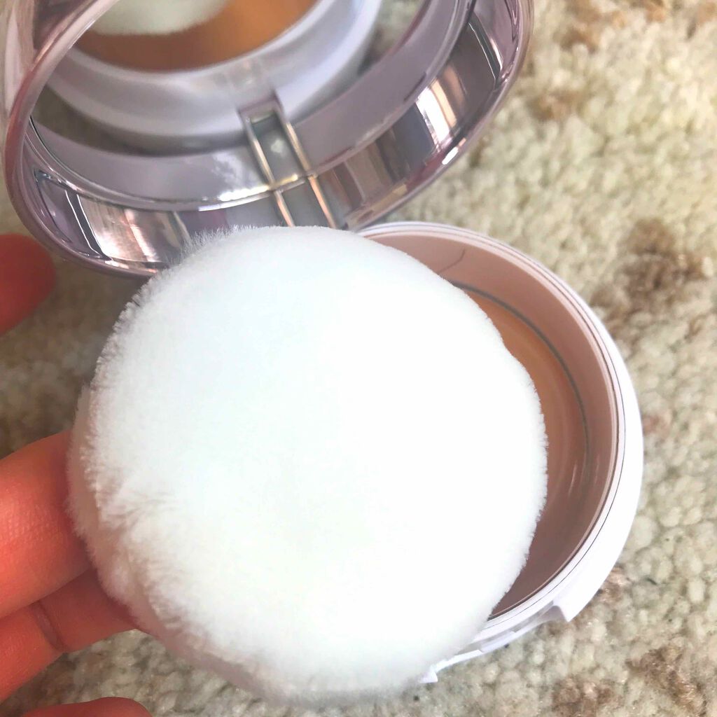 フェイスパウダー ハイカバー マットオークル /クリアラスト/プレストパウダーを使ったクチコミ(2枚目)