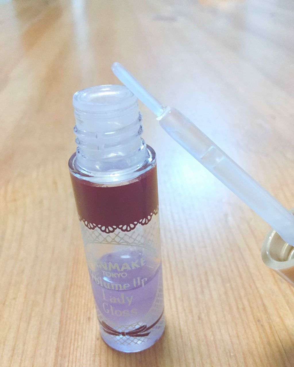 ボリュームアップレディグロス/キャンメイク/リップグロスを使ったクチコミ（2枚目）