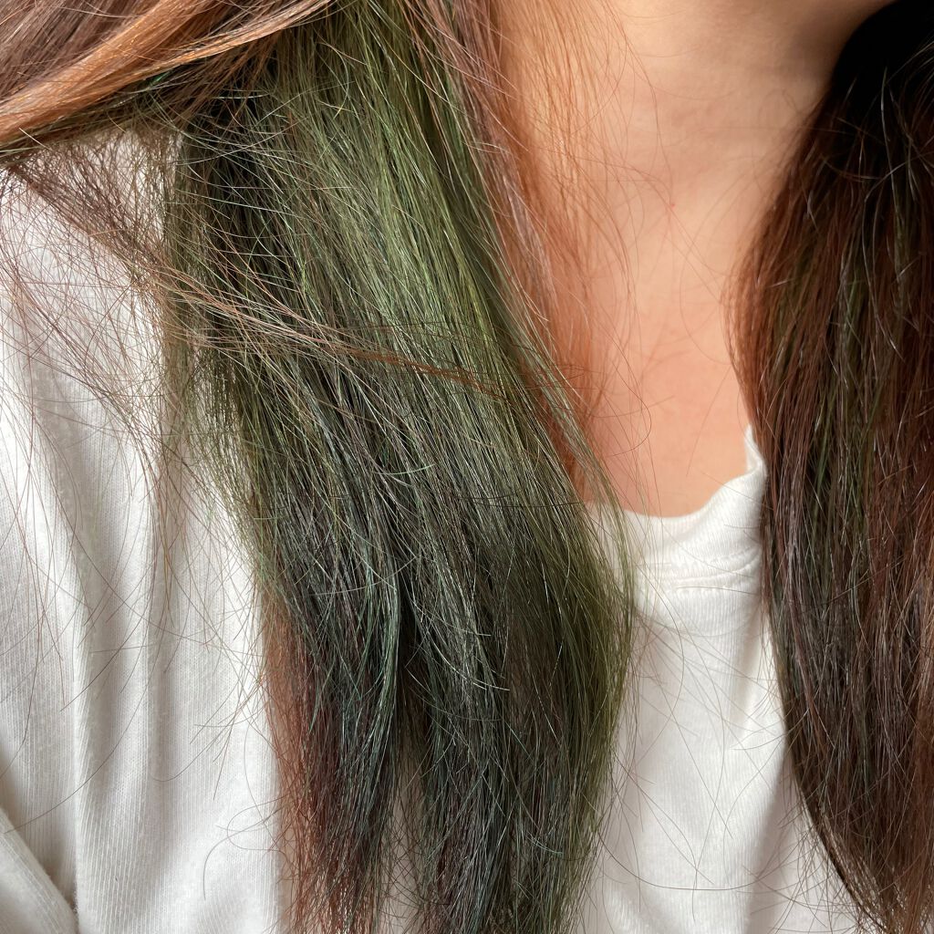 ミルキーヘアカラー ビスケットブラウン/フレッシュライト/ヘアカラーを使ったクチコミ（1枚目）