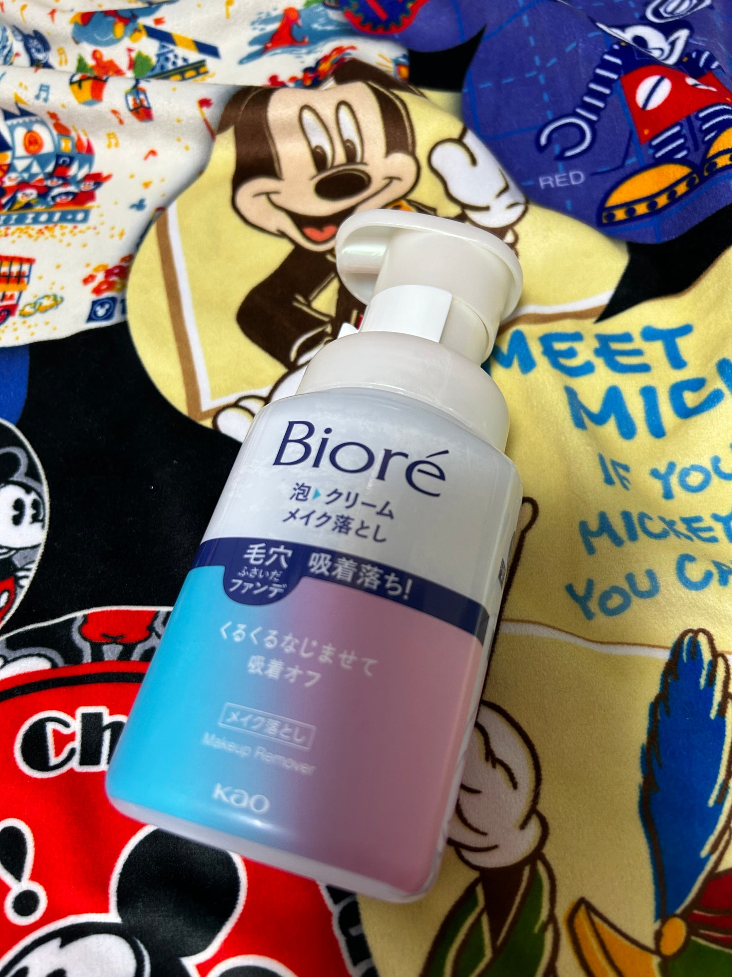 泡クリームメイク落とし/ビオレ/クレンジングクリームを使ったクチコミ(1枚目)