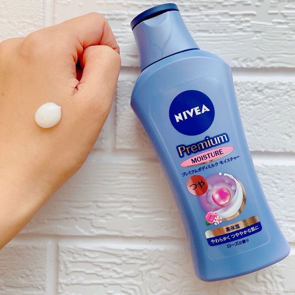 ニベア プレミアムボディミルク モイスチャー/ニベア/ボディミルクを使ったクチコミ(2枚目)