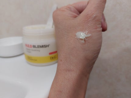 レッドブレミッシュ リペアスージングクリーム/Dr.G/フェイスクリームを使ったクチコミ(3枚目)