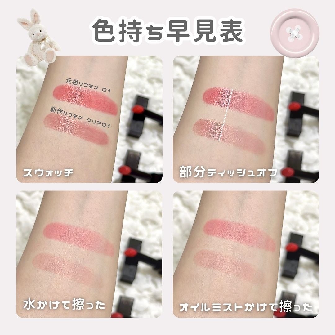 リップモンスター クリアトーン/KATE/口紅を使ったクチコミ(8枚目)