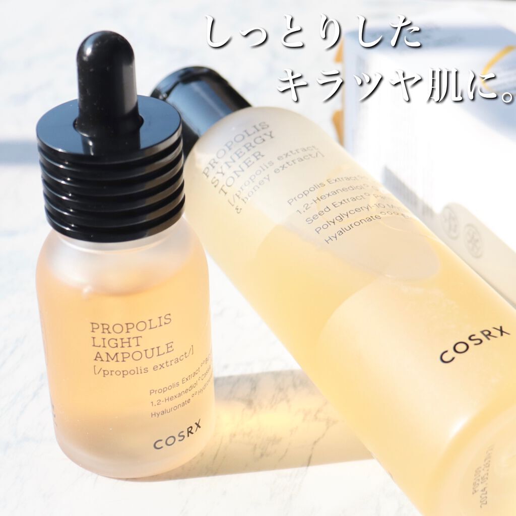 フルフィットプロポリスシナジートナー/COSRX/化粧水を使ったクチコミ（1枚目）