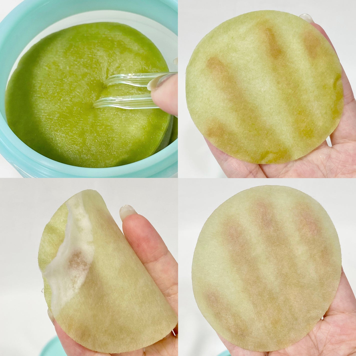 1番 シカ丸ごと水分整肌パッド/numbuzin/トナーパッドを使ったクチコミ(2枚目)