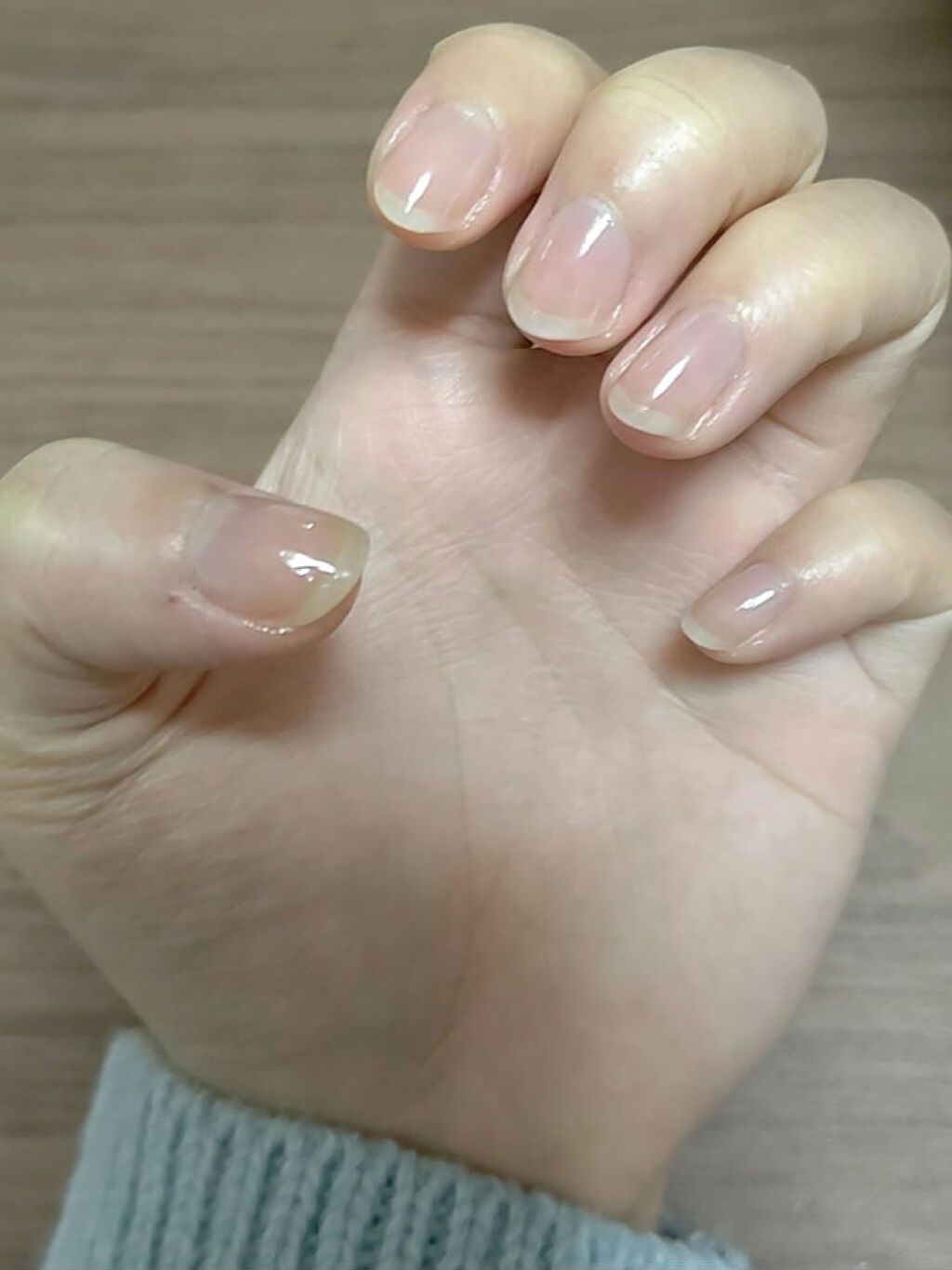 ピールオフベースコート/キャンドゥ/ネイルベースコートを使ったクチコミ（2枚目）