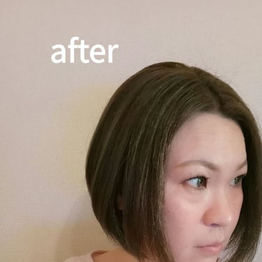 カラージェニック ミルキーヘアカラー (ちらっと白髪用)/サイオス/ヘアカラーを使ったクチコミ（4枚目）