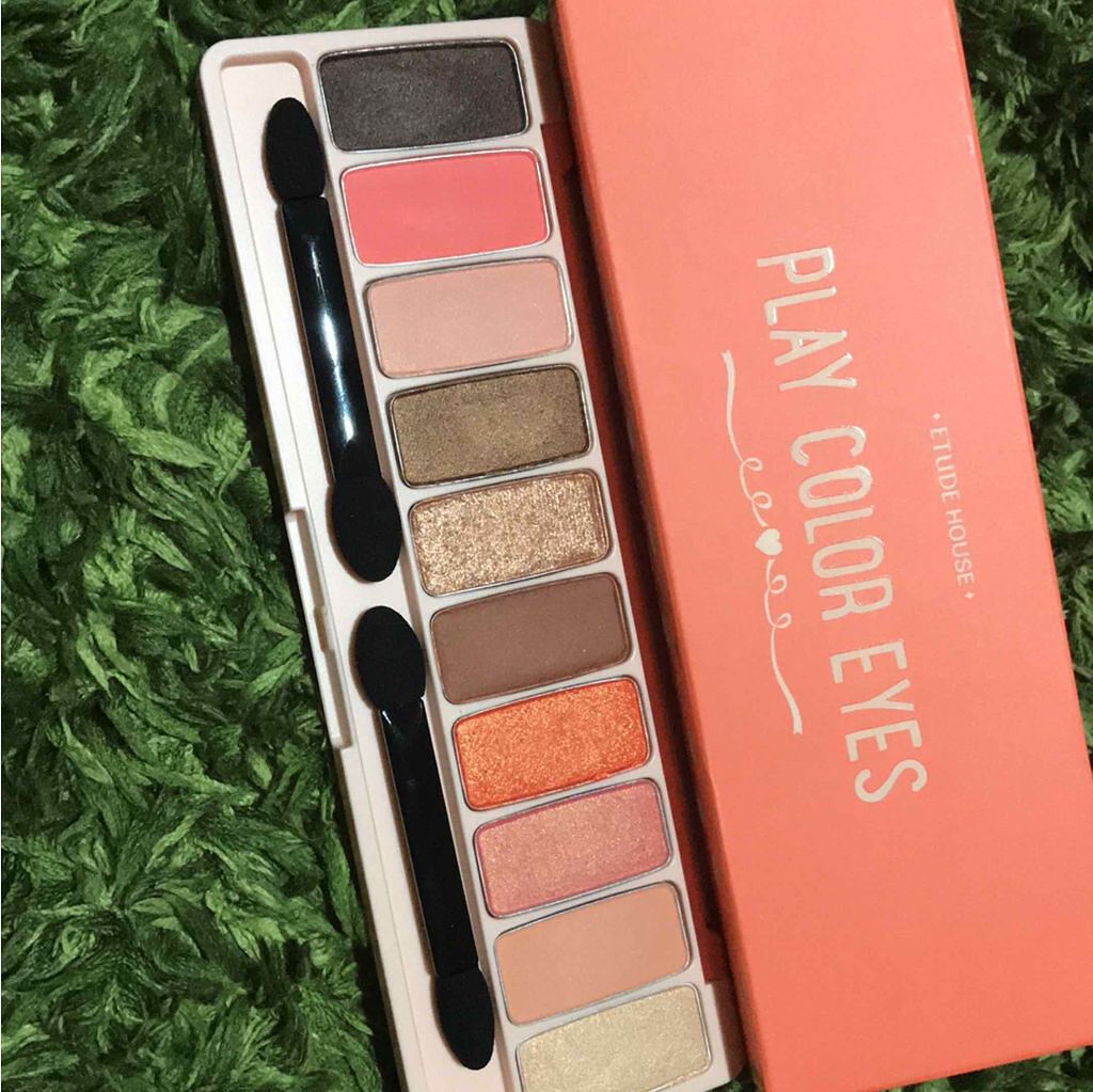 プレイカラー アイシャドウ/ETUDE/アイシャドウパレットを使ったクチコミ（2枚目）