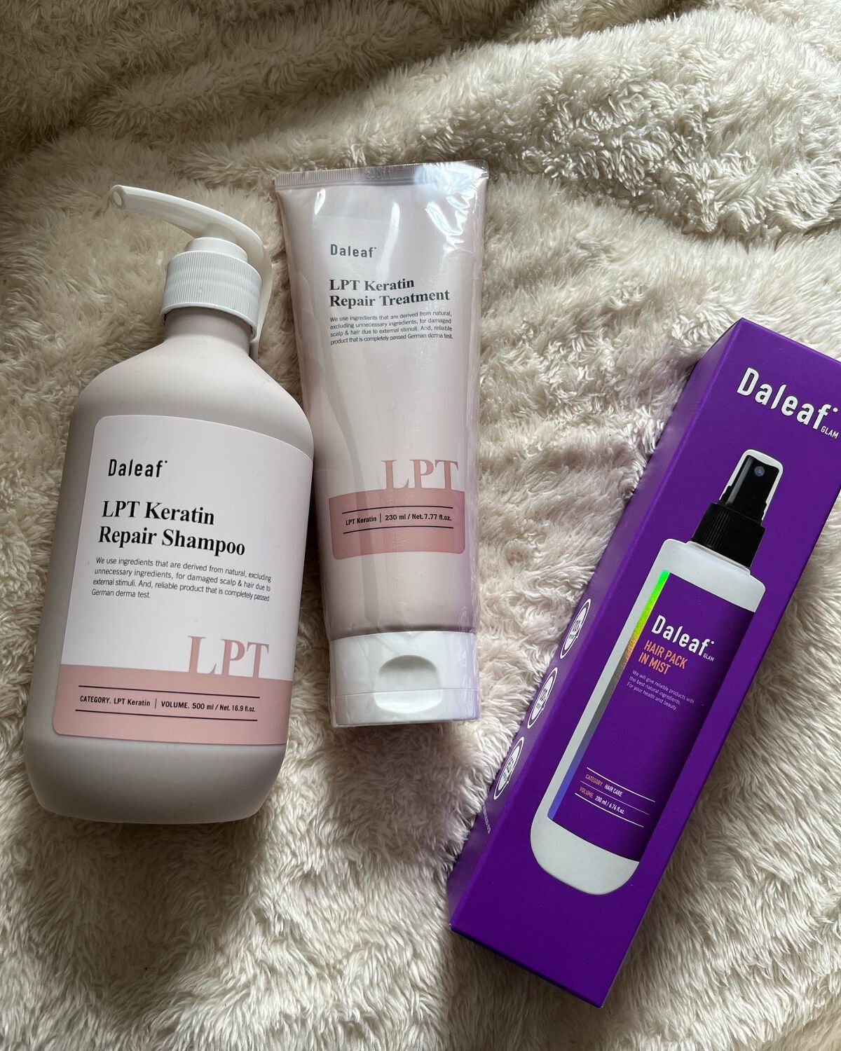 ヘアパック in ミスト/Daleaf/ヘアミルクを使ったクチコミ（2枚目）