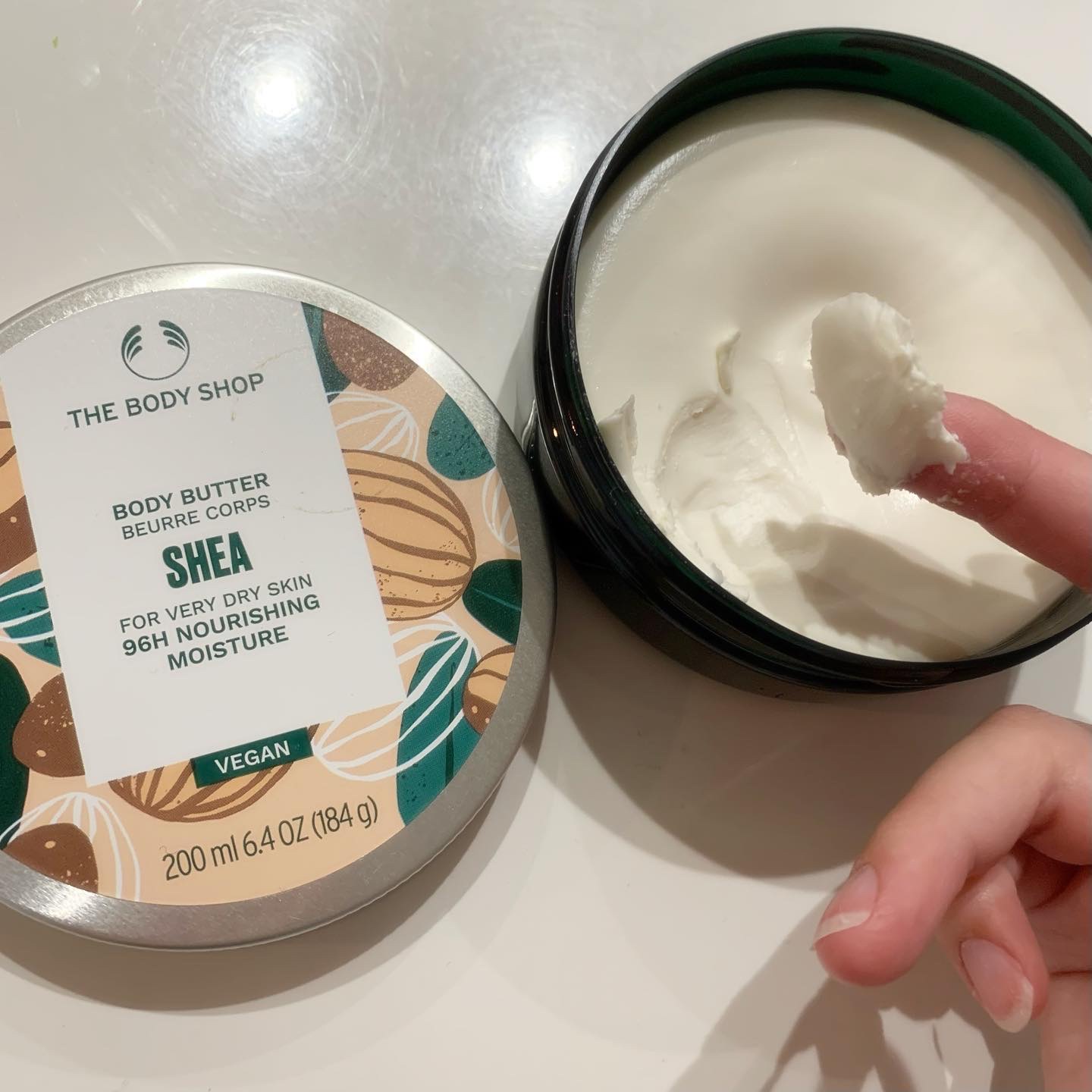 ボディバター シア/THE BODY SHOP/ボディクリームを使ったクチコミ（2枚目）