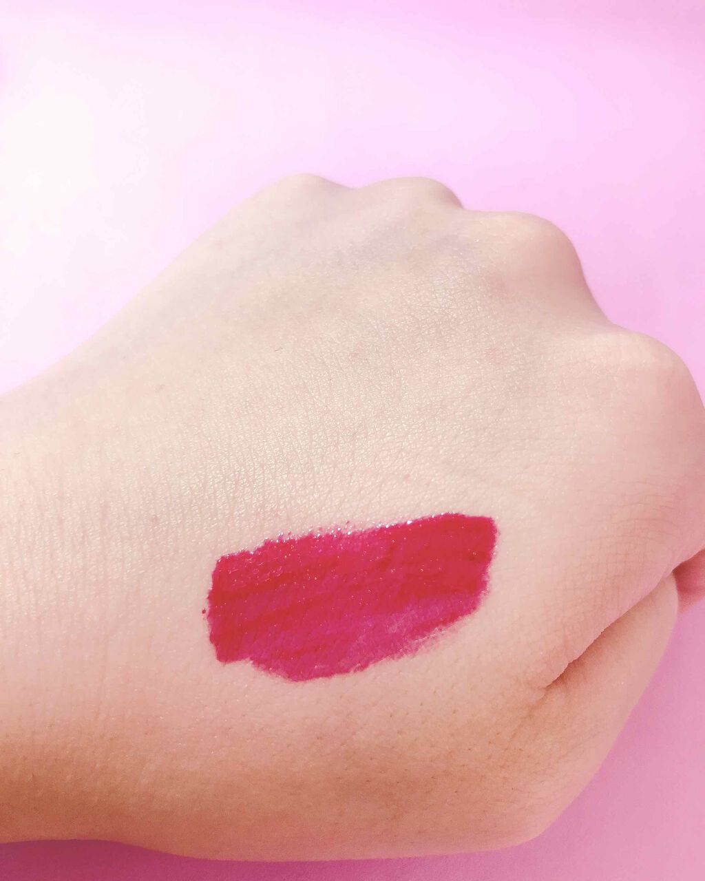 UR GLAM LIQUID ROUGE/U R GLAM/口紅を使ったクチコミ(2枚目)