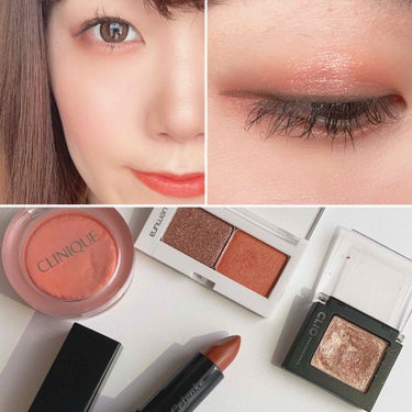 shu uemura♡
プレスド　アイシャドウME252.ME825
CLIO♡
アイシャドウG10
CLINIQUE♡
チークポップ08 メロンポップ
Celvoke♡
ディグ二ファイドリップス09
