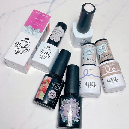 ウィークリージェル/HOMEI/ジェルネイルを使ったクチコミ(6枚目)