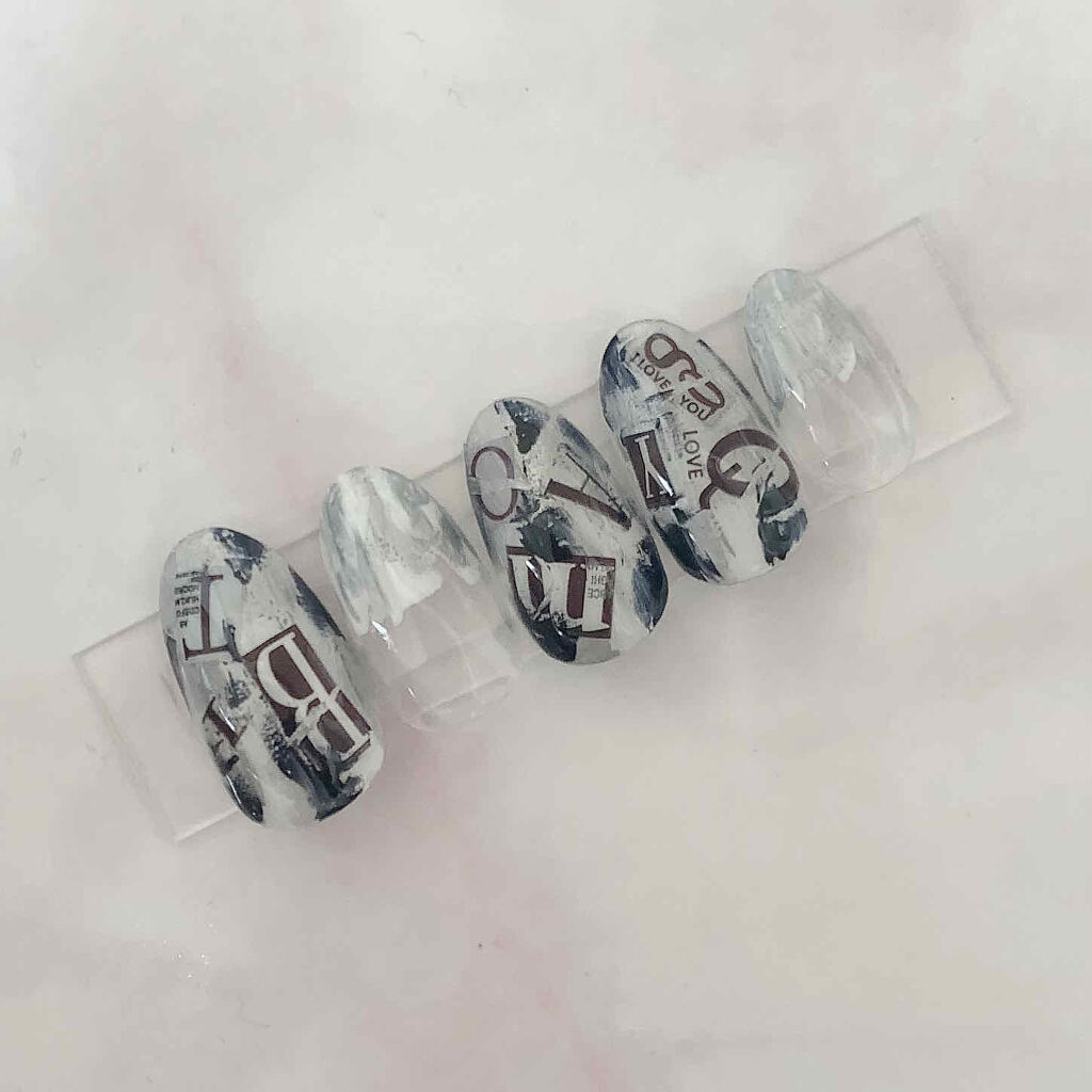 ネイルシール/NAILTOWN/ネイルシールを使ったクチコミ（2枚目）